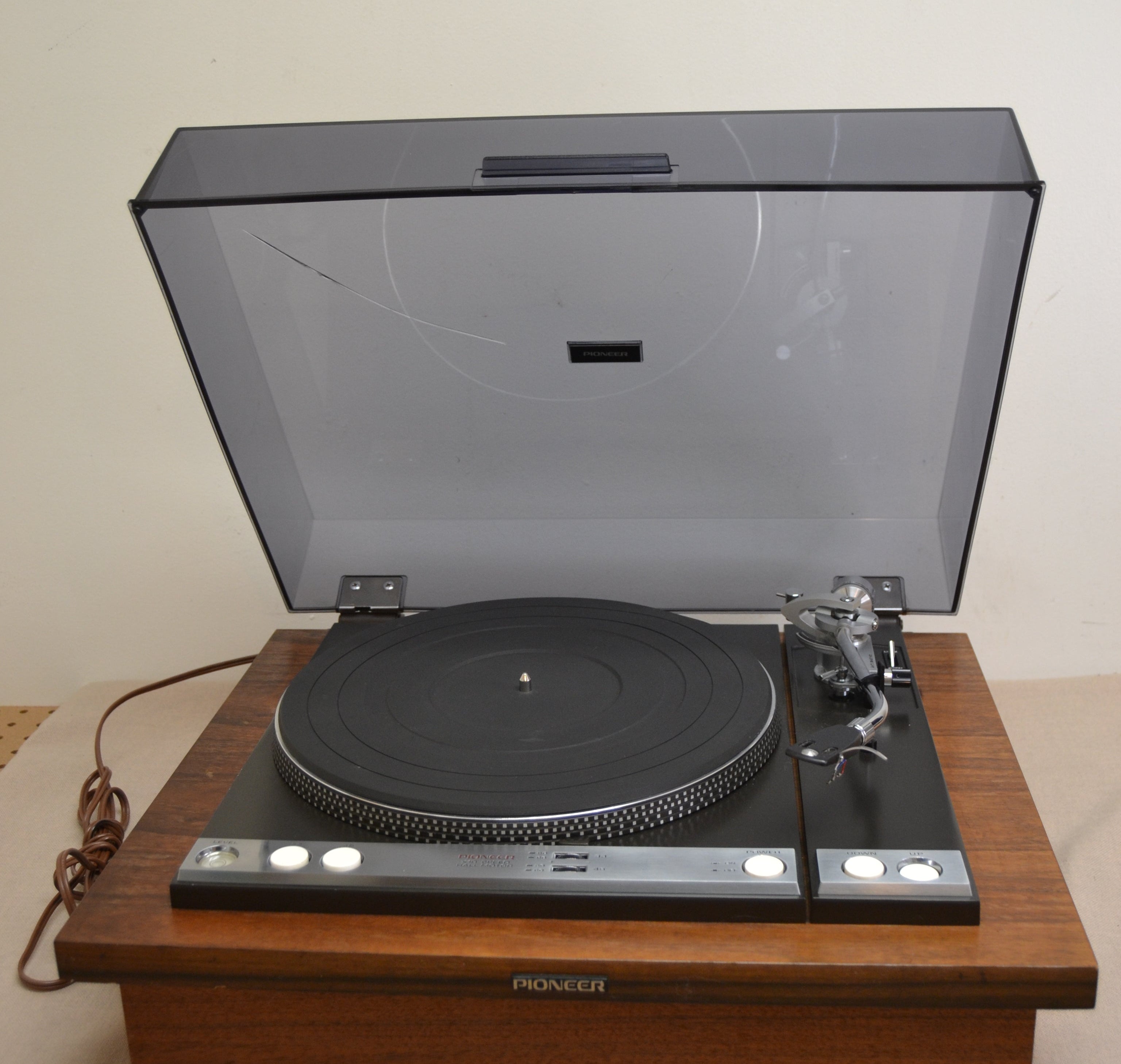 RARE Pioneer PL-61 Professional Belt Drive Turntable * 1972 * Needs Cartridge
