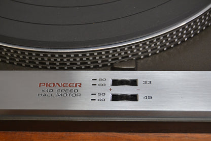 RARE Pioneer PL-61 Professional Belt Drive Turntable * 1972 * Needs Cartridge