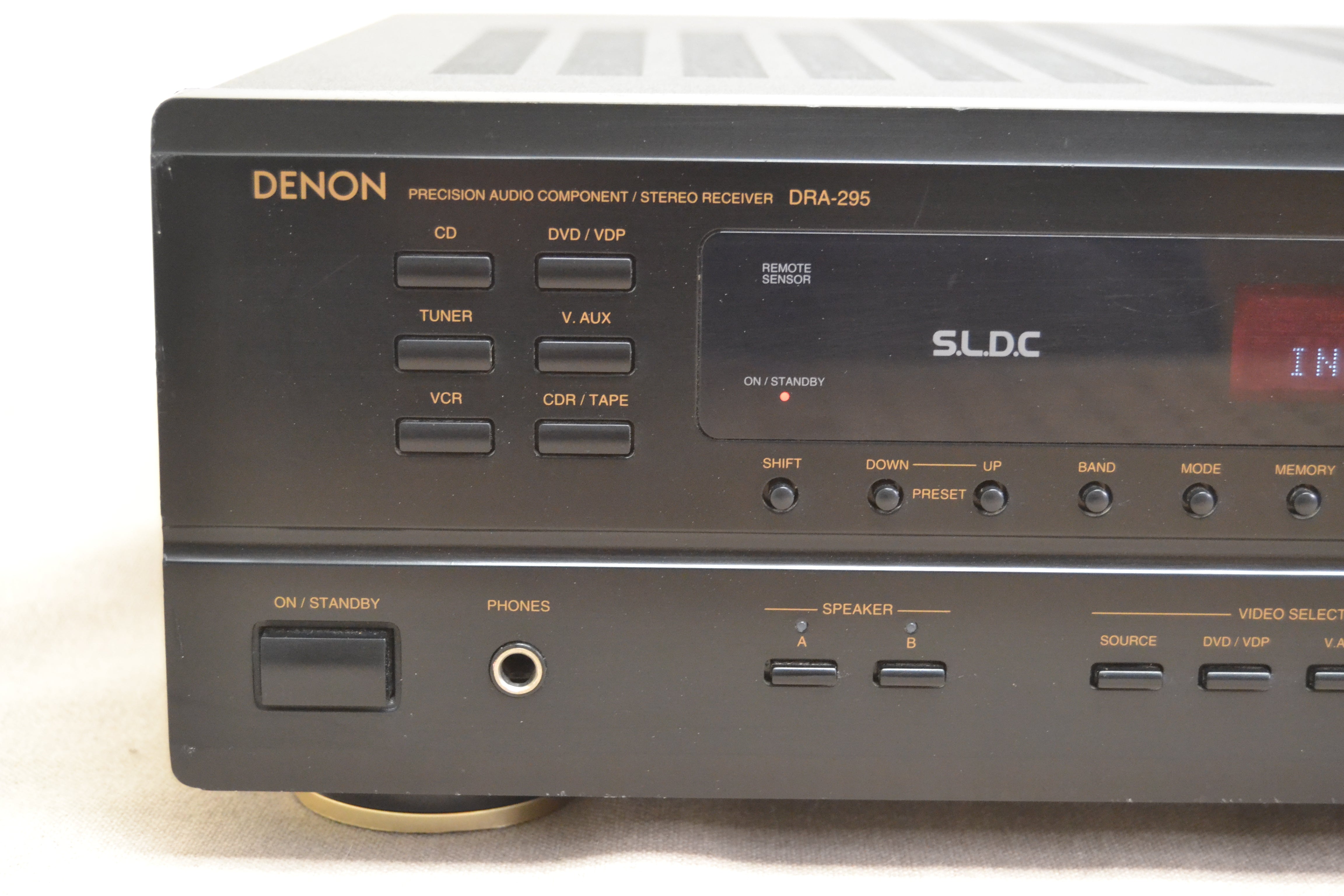 Denon DRA-295 nStereo Receiver * 50W RMS