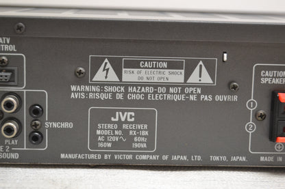 JVC RX-1 Stereo Receiver * 30W RMS * Fully Serviced