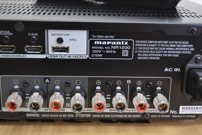 Marantz NR1200 Stereo Receiver * Remote * Box * Fully Serviced ! * 75W RMS