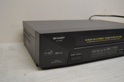 Sharp VC-H810 Video Cassette Recorder * HiFi Stereo * Fully Serviced