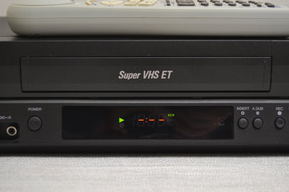 JVC HR-S5902U Video Cassette Recorder * SUPER VHS * Remote * Fully Serviced