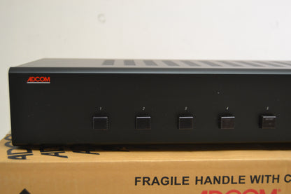 Adcom GFS-6 Speaker Selector * Manual * Box * Fully Serviced to Factory Specs