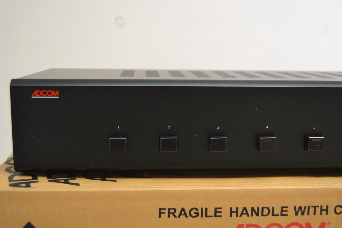 Adcom GFS-6 Speaker Selector * Manual * Box * Fully Serviced to Factory Specs