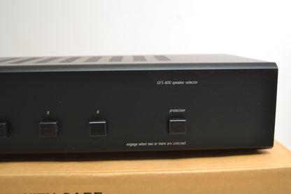 Adcom GFS-6 Speaker Selector * Manual * Box * Fully Serviced to Factory Specs