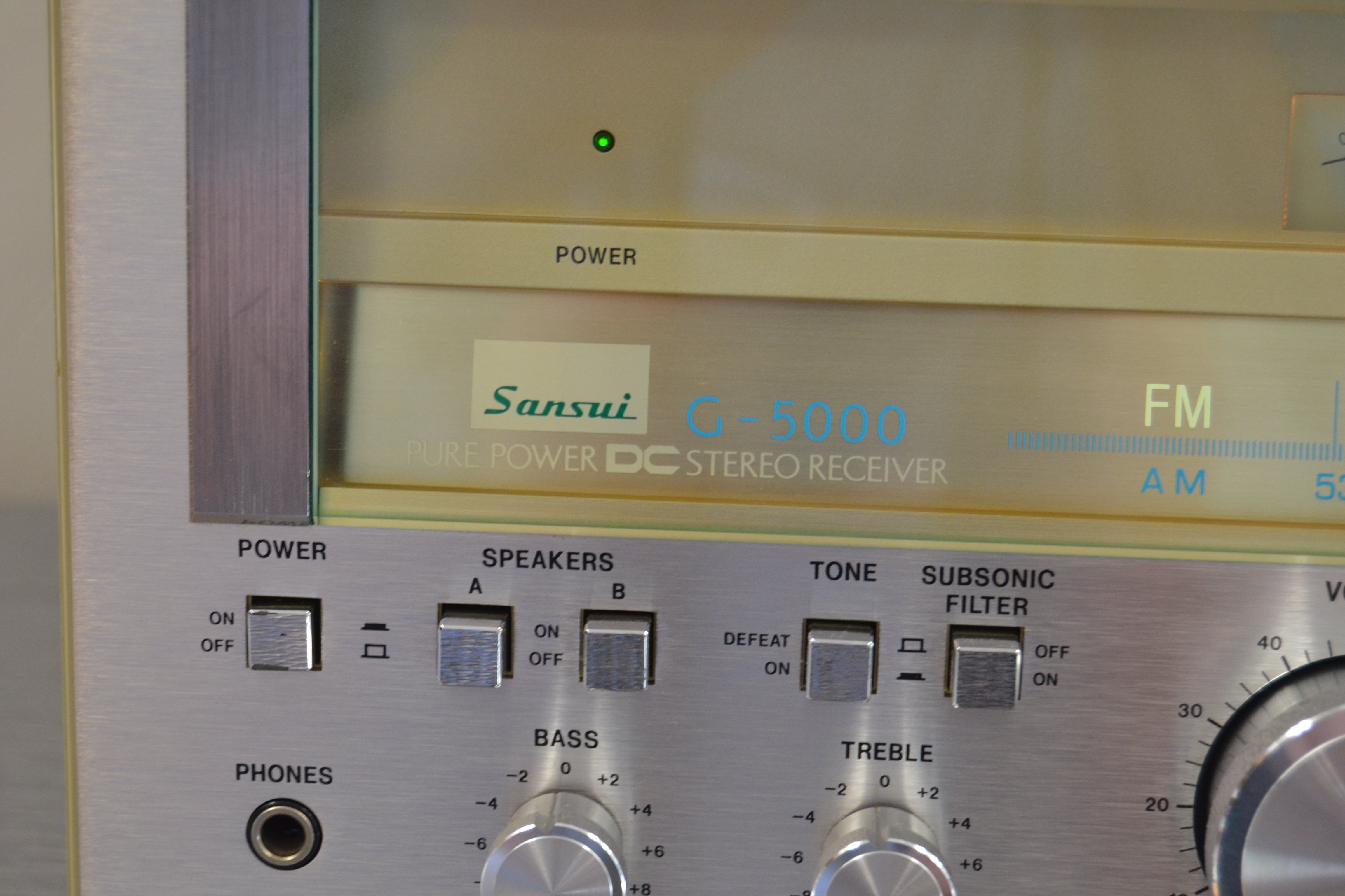 Sansui G-5000 Stereo Receiver * 45W RMS * 1978 – The Turntable Store