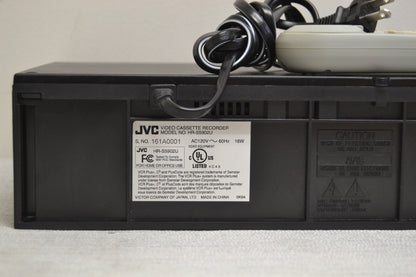 JVC HR-S5902U Video Cassette Recorder * SUPER VHS * Remote * Fully Serviced
