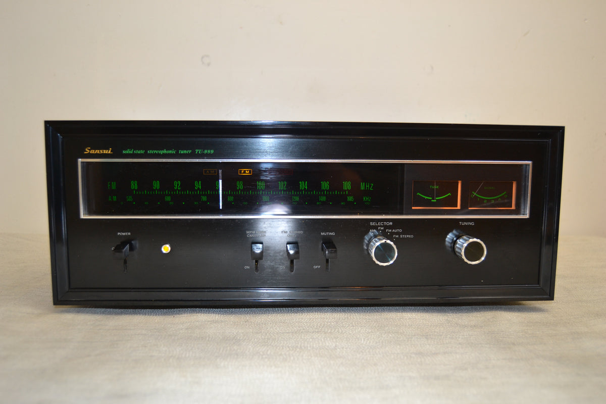 Sansui TU-999  AM/FM Solid State Stereophonic Tuner (1970-71) * Manual * Box * Fully Serviced