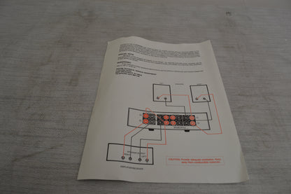 Adcom GFS-6 Speaker Selector * Manual * Box * Fully Serviced to Factory Specs