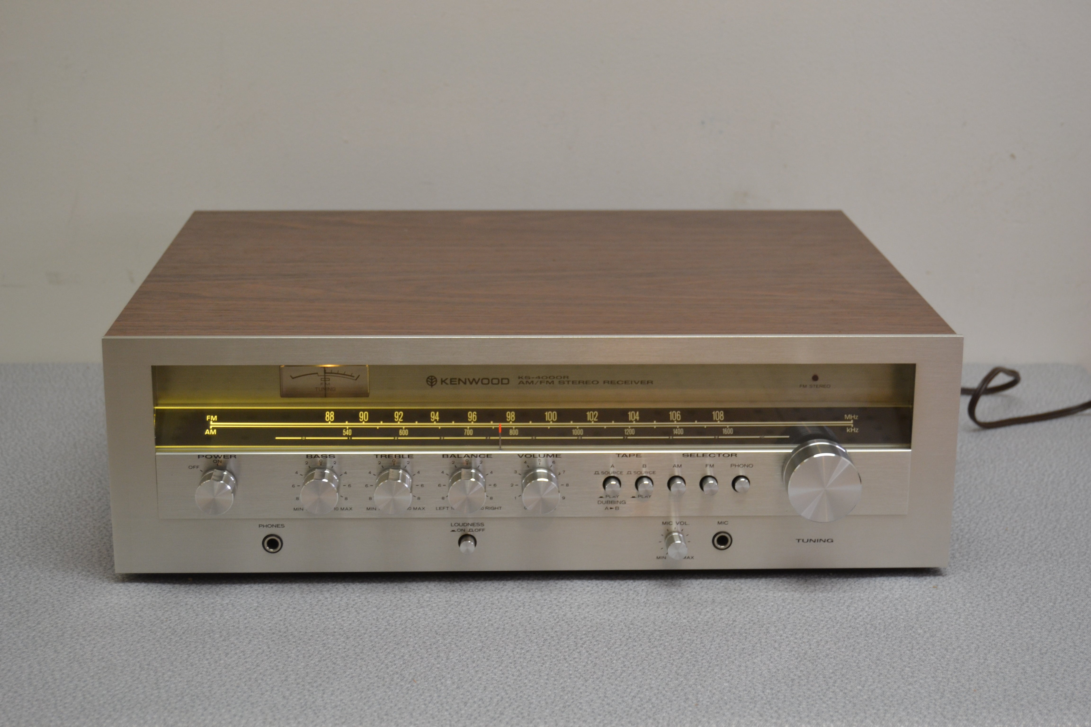 Kenwood KS-4000R * 14W RMS * 1978