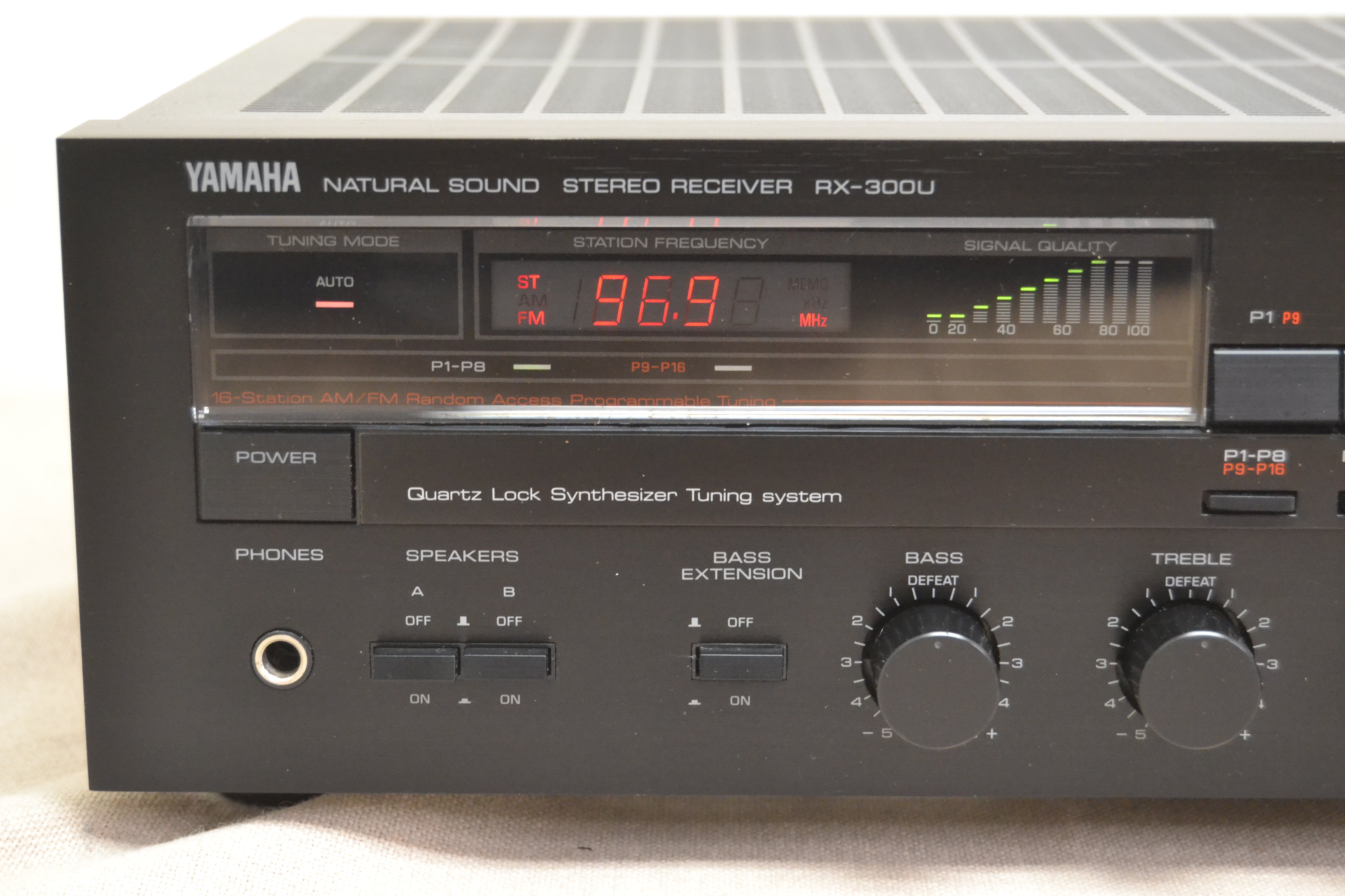 Yamaha RX-300U Stereo Receiver * 33W RMS * 1987