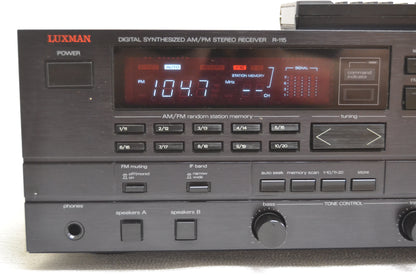 Luxman R-115 Stereo Receiver * Remote * 70W RMS * Fully Serviced
