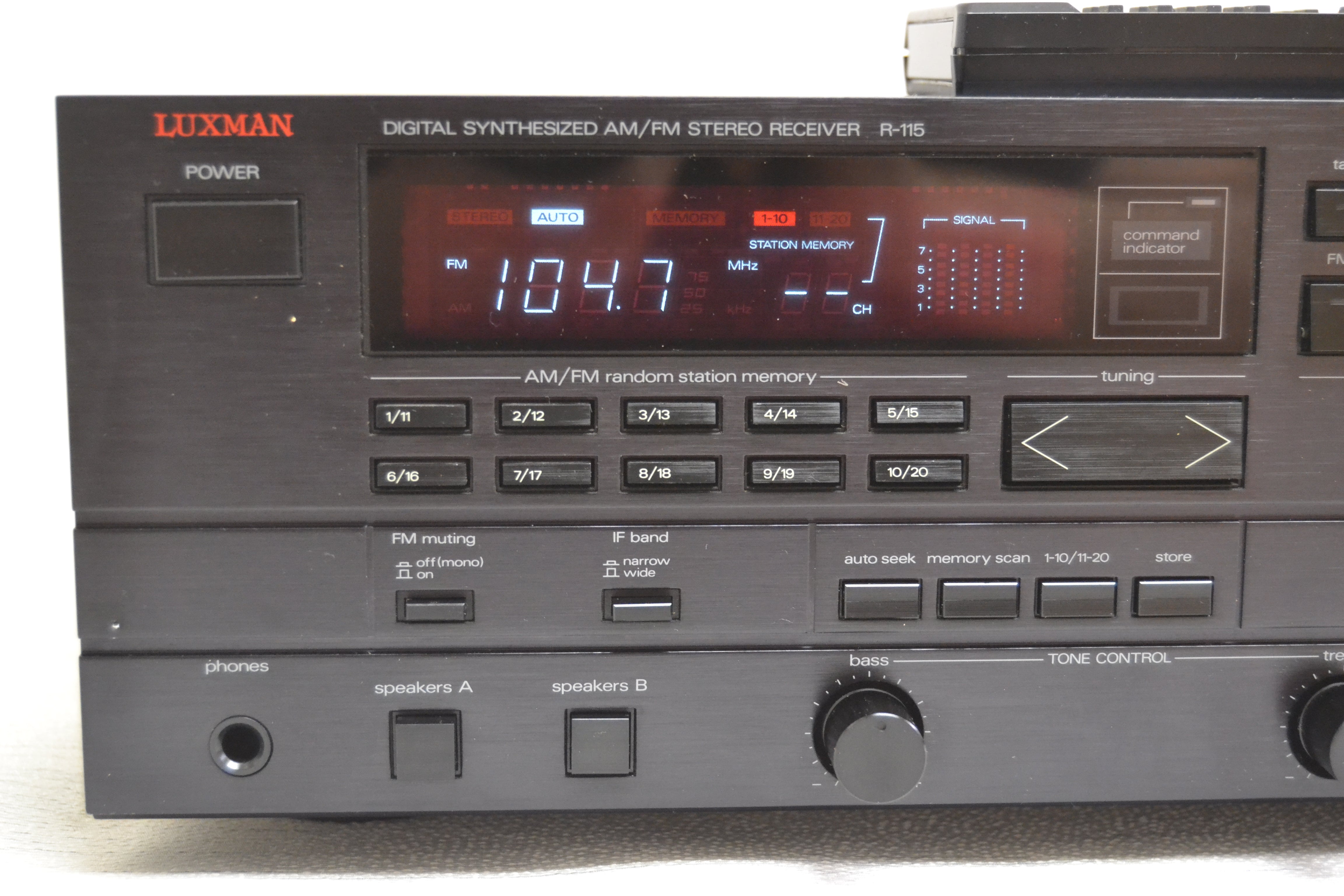 Luxman R-115 Stereo Receiver * Remote * 70W RMS * Fully Serviced