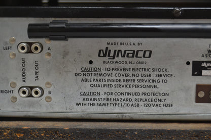 Dynaco Set // Sca 80Q Integrated Amplifier / AF6 Stereo Tuner * Original Wood Case