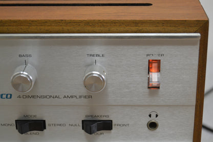 Dynaco Set // Sca 80Q Integrated Amplifier / AF6 Stereo Tuner * Original Wood Case