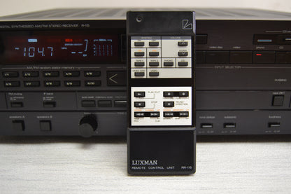 Luxman R-115 Stereo Receiver * Remote * 70W RMS * Fully Serviced