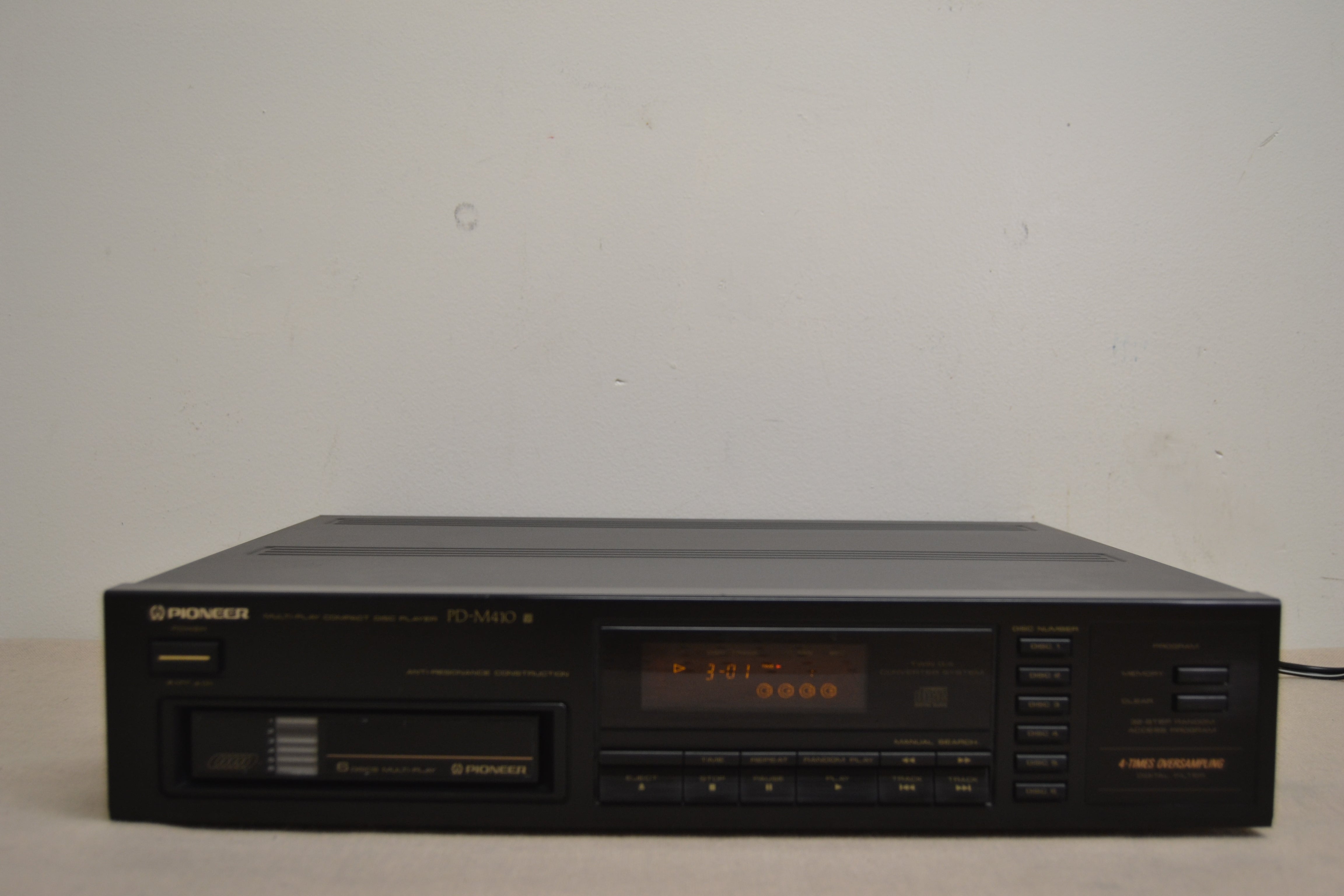 Pioneer PD-M410 CD Changer * ^ Disc Cartridge * Fully Serviced * New Belts