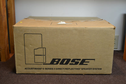 Bose Acoustimass 5 Series II * Box * Manual * Wires * Wall Hooks