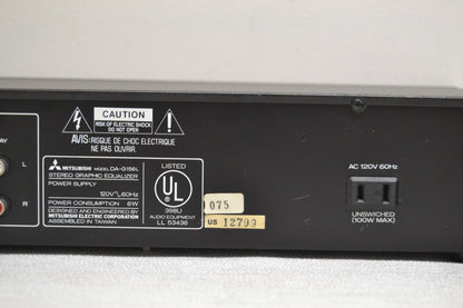 Mitsubishi DA-G156L 10 Band Graphic Equalizer * Fully Serviced *