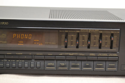 Pioneer SX-1700 Stereo Receiver * 40W RMS * 1989