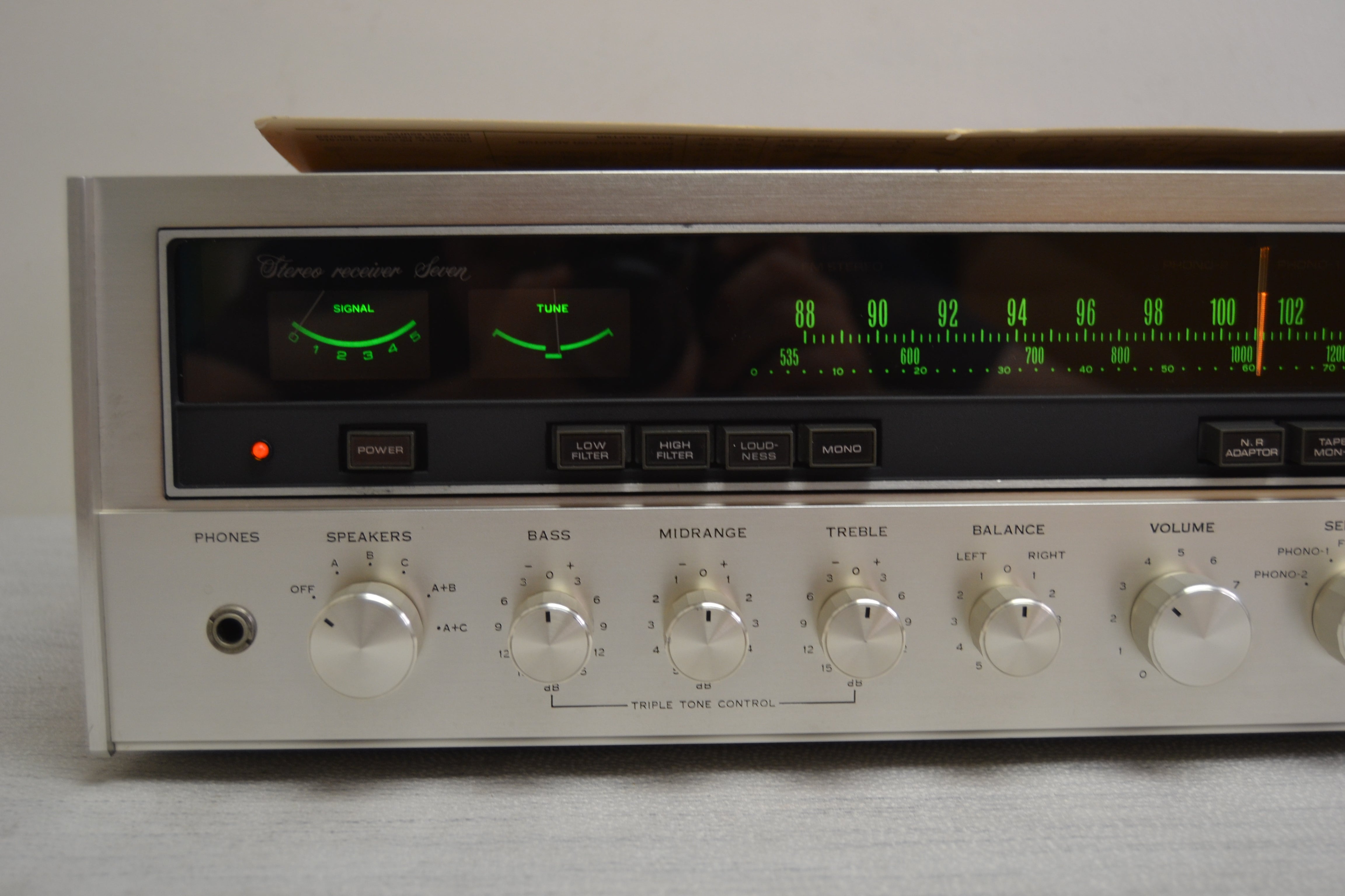 Sansui Seven Stereo Receiver * 40W RMS * Fully Serviced *