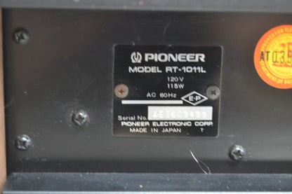 Pioneer RT-1011L Reel to Reel Deck * 10in Tapes * Fully Serviced *