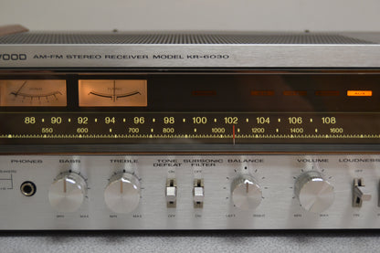 Kenwood KR-6030  AM/FM Stereo Receiver (1978-80) * 80W RMS
