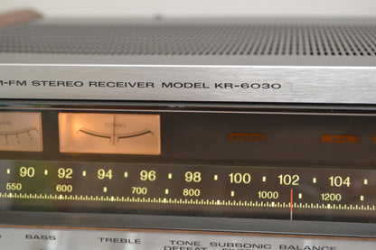 Kenwood KR-6030  AM/FM Stereo Receiver (1978-80) * 80W RMS