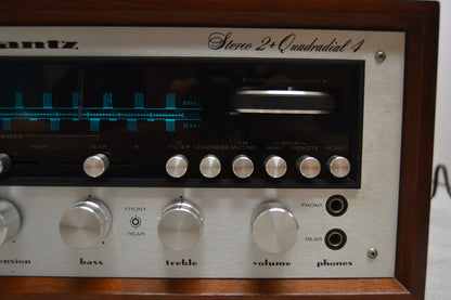Marantz 4230  Stereo 2 + Quadradial 4 Receiver (1973-77) * 30W * Original Wood Case * Box * Manual * MINT !!!!! * Fully Serviced