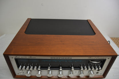 Marantz 4230  Stereo 2 + Quadradial 4 Receiver (1973-77) * 30W * Original Wood Case * Box * Manual * MINT !!!!! * Fully Serviced