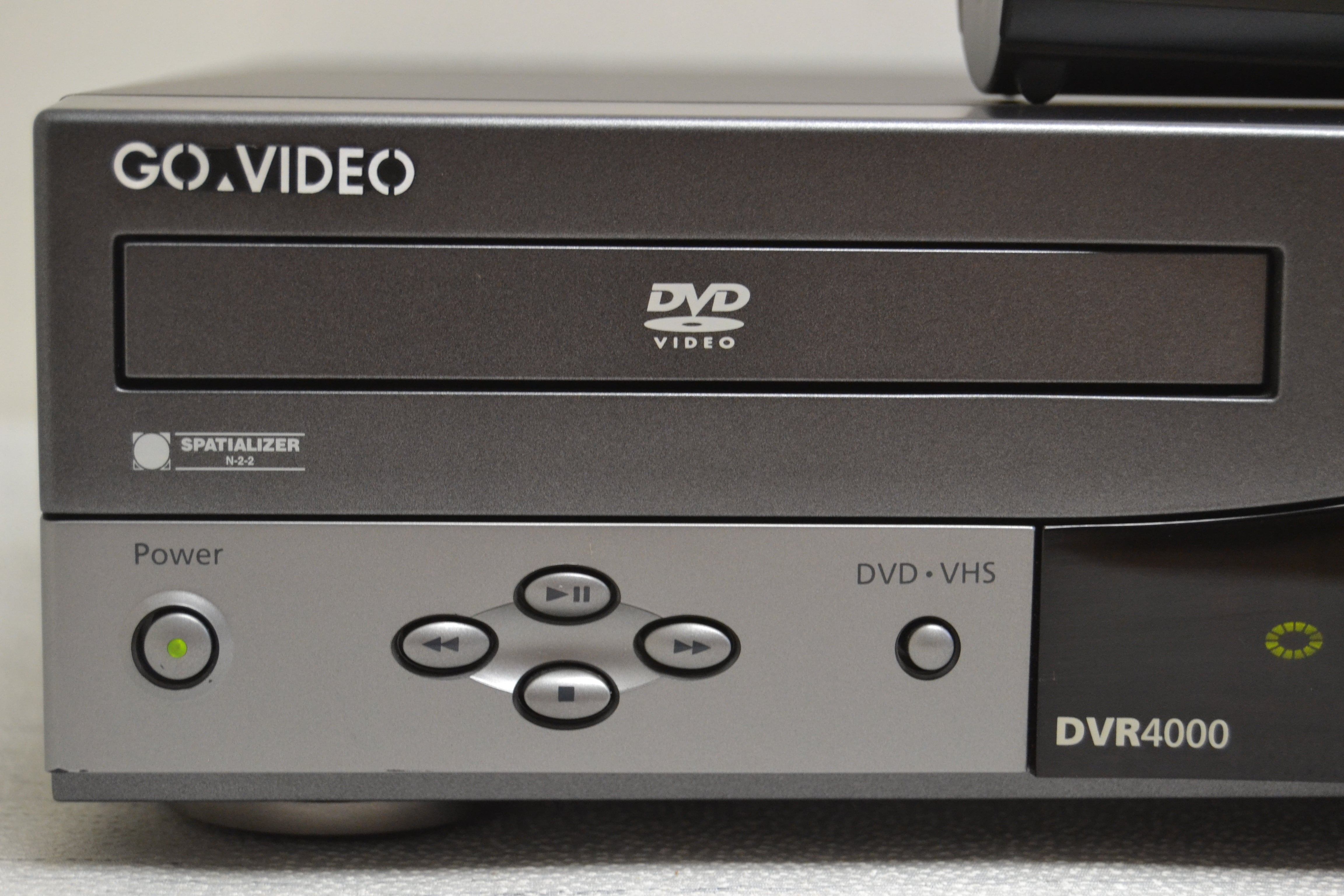 GO Video DVR4000 Dual Deck DVD/VCR * Remote * HiFi Stereo * Fully Serviced