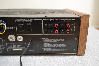 Kenwood KR-6030  AM/FM Stereo Receiver (1978-80) * 80W RMS