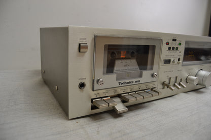 Technics RS-M63 Single Cassette Deck * 3 Heads * Fully Serviced * New Belts * Box
