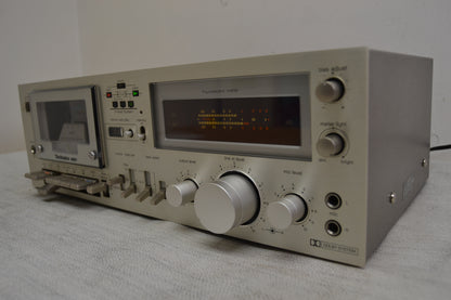 Technics RS-M63 Single Cassette Deck * 3 Heads * Fully Serviced * New Belts * Box
