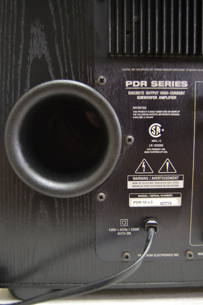 Paradigm PDR-10 V3 Powered Subwoofer * Fully Serviced