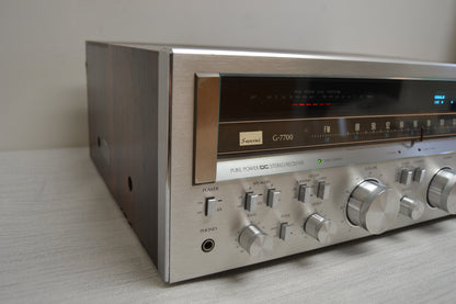 Sansui G-7700 Stereo Receiver * 120W RMS * Fully Serviced * No Digital FM Sync *