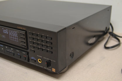 Sony CDP-508ES Single CD Player * 1989 * Remote Control