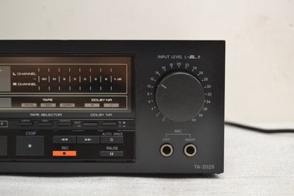 Onkyo TA-2026 Single Cassette Deck * Fully Serviced * New Belts