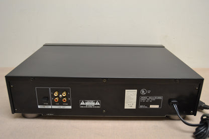Sony CDP-508ES Single CD Player * 1989 * Remote Control