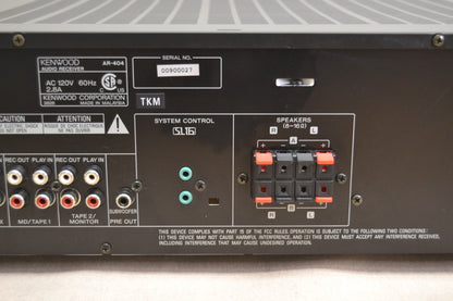 Kenwood AR-404 Stereo Receiver * 100W RMS * 2000
