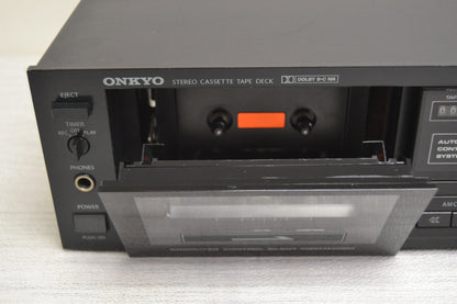 Onkyo TA-2026 Single Cassette Deck * Fully Serviced * New Belts