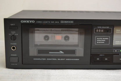 Onkyo TA-2026 Single Cassette Deck * Fully Serviced * New Belts