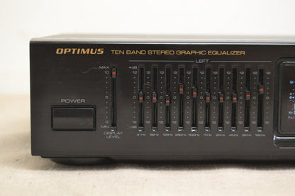 Optimus 31-2030 Graphic Equalizer * Spectrum Analyzer * Fully Serviced
