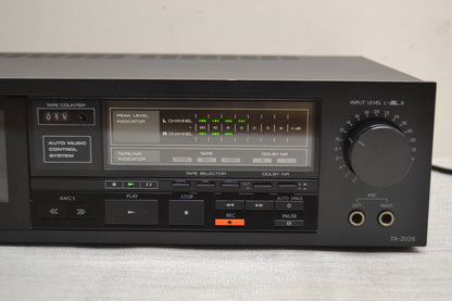 Onkyo TA-2026 Single Cassette Deck * Fully Serviced * New Belts