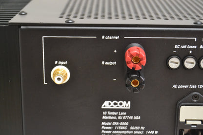 Adcom GFA-5500 Power Amplifier * 200W RMS * 1995