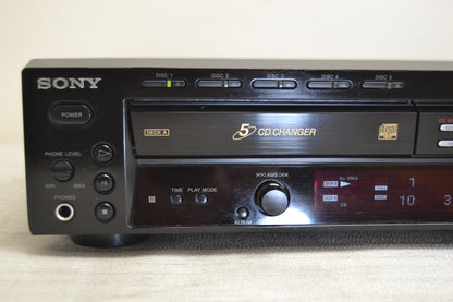 Sony RCD-W500C Cd Changer 5 Discs and CD Recorder * Remote * Fully Serviced