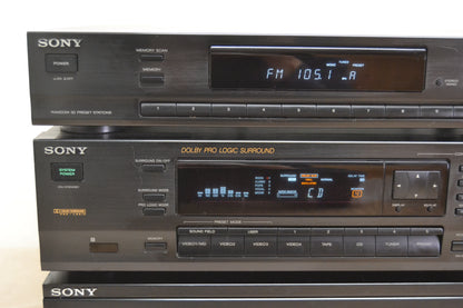 Sony Stack ! TA-E741 Preamplifier - ST-JX741 Tuner - N110 Power Amplifier