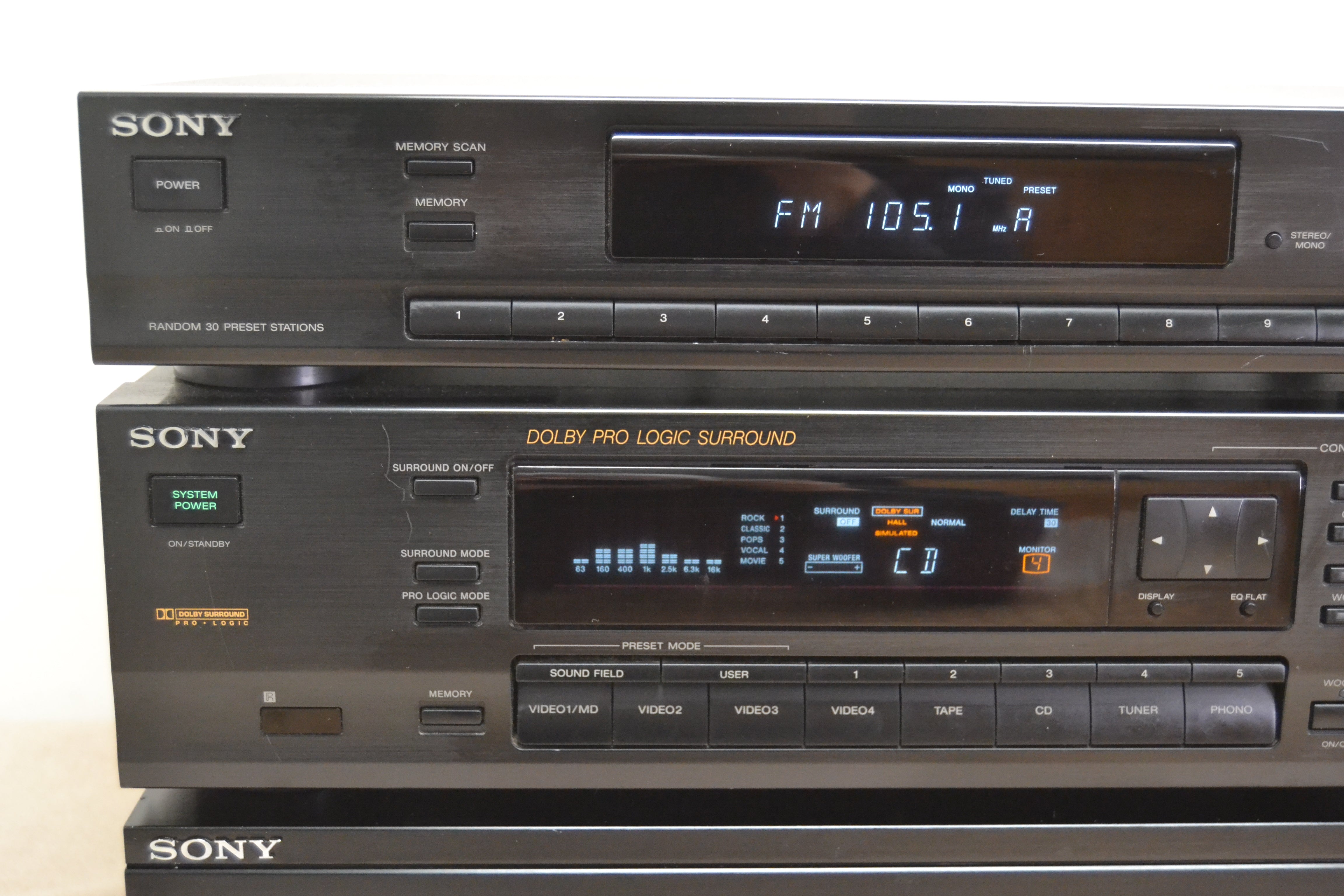 Sony Stack ! TA-E741 Preamplifier - ST-JX741 Tuner - N110 Power Amplifier