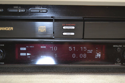 Sony RCD-W500C Cd Changer 5 Discs and CD Recorder * Remote * Fully Serviced